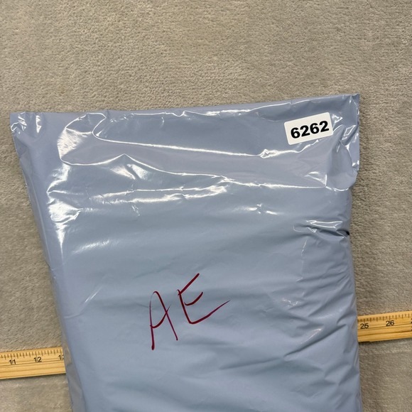 American Eagle Jeans Men 32x34 Relaxed Straight Distressed Blue Denim Streetwear - Picture 14 of 14